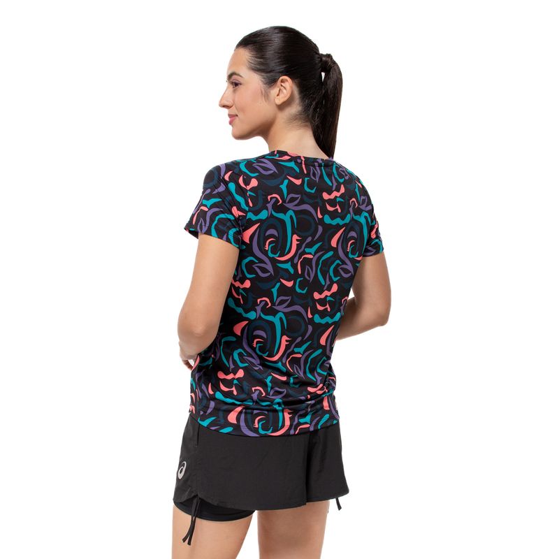 Remera-ASICS-Kumadori-Print